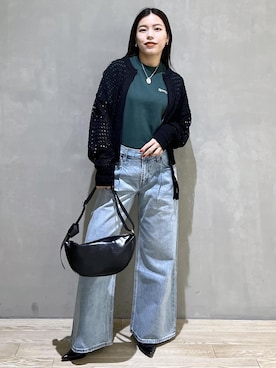 「WEB限定アイテム」｜adamtanakaさん（レディース・158cm）の春コーディネート