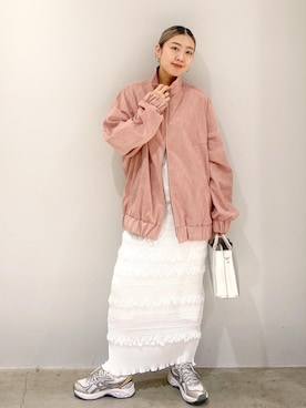 タナカサヤさん（レディース・157cm）の冬コーディネート