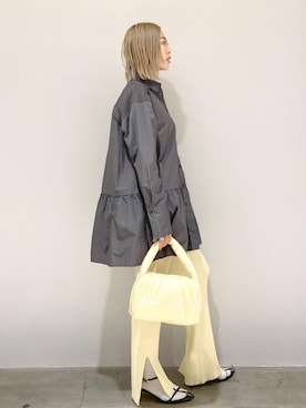 「サステナブル」｜タナカサヤさん（レディース・157cm）の冬コーディネート