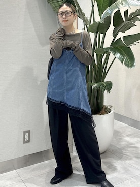 タナカサヤさん(レディース・157cm)の夏コーディネート