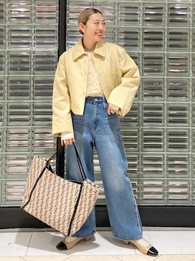 タナカサヤさん（レディース・157cm）の冬コーディネート