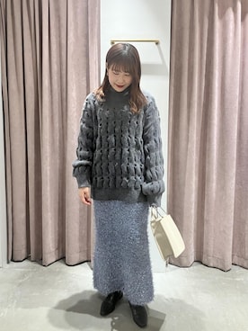 「FEMME」｜「アイテム（ブーツ）」を使った、reiさん（レディース・156cm）の秋コーディネート