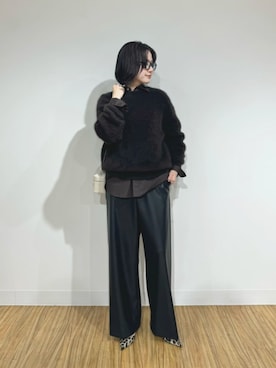 「アイテム（パンプス）」を使った、wgkatoさん（レディース・167cm）の冬コーディネート