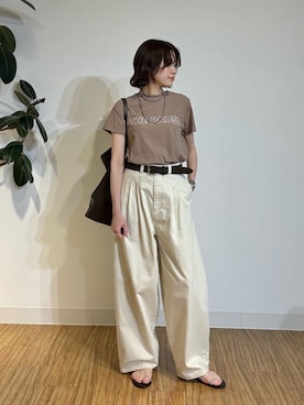 「NICOLAS LAINAS（ニコラスライナス）のアイテム」を使った、wgkatoさん（レディース・167cm）の春コーディネート