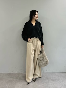 「ワイドシルエット」｜wgkatoさん（レディース・167cm）の秋コーディネート