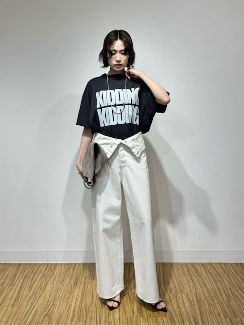 ハイウエストデニムパンツ（デニムパンツ）｜Whim Gazette（ウィム