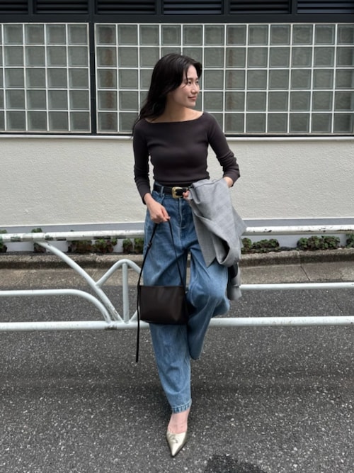 THE PAUSE ニット セーター 「THE PAUSE」オフショルニットプル