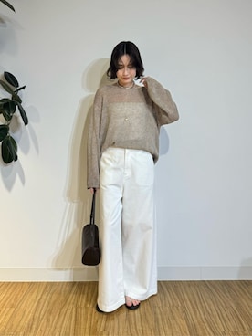 「NICOLAS LAINAS（ニコラスライナス）のアイテム」を使った、wgkatoさん（レディース・167cm）の春コーディネート