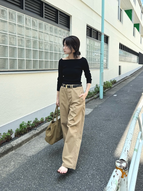バイオ加工チノパンツ（チノパンツ）｜Whim Gazette（ウィム