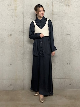 ゆりさん(レディース・161cm)の秋コーディネート