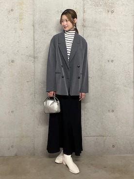 ゆりさん（レディース・161cm）の秋コーディネート