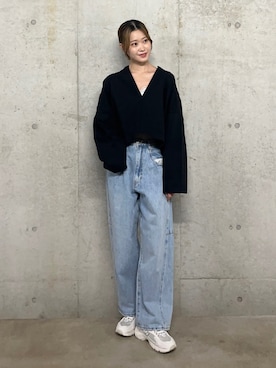 ゆりさん（レディース・161cm）の秋コーディネート