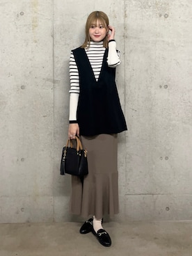 ゆりさん（レディース・161cm）の冬コーディネート