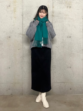 ゆりさん（レディース・161cm）の冬コーディネート