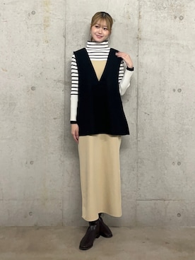 ゆりさん（レディース・161cm）の冬コーディネート