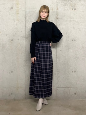 ゆりさん（レディース・161cm）の冬コーディネート