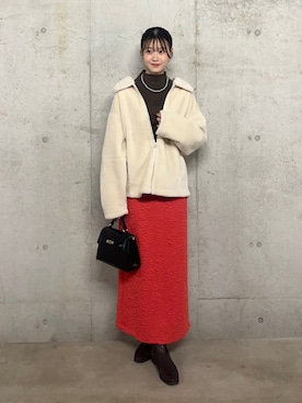 ゆりさん(レディース・161cm)の冬コーディネート