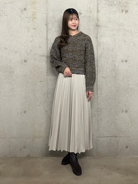 ゆりさん（レディース・161cm）の秋コーディネート