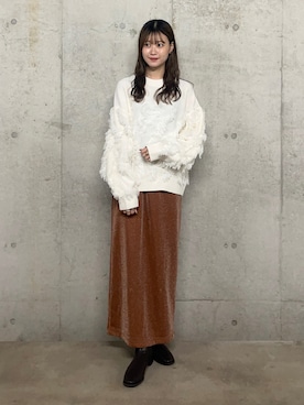 ゆりさん（レディース・161cm）の秋コーディネート