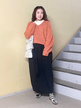 サトユナさん（レディース・156cm）の冬コーディネート