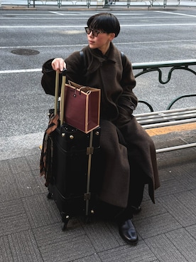 Mino さん（レディース・165cm）の冬コーディネート