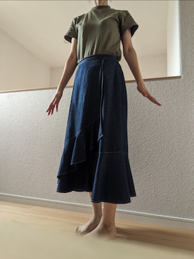 「aveil（アベイル）のアイテム」を使った、saeri0617さん（レディース・163cm）の夏コーディネート