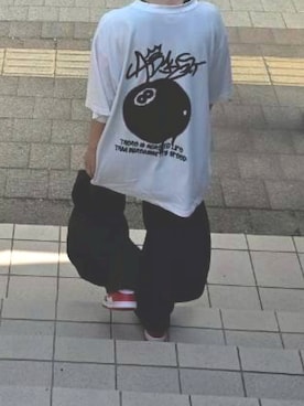 「アイテム（トップス）」を使った、彩琥さん（レディース・154cm）の秋コーディネート