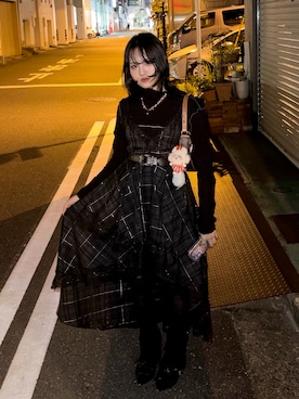 「HARE（ハレ）のアイテム（ワンピース/ドレス）」を使った、Keeraさん（レディース・158cm）の秋コーディネート