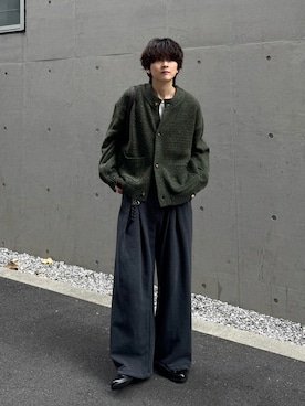 「アイテム（パンプス）」を使った、さあやさん（メンズ・163cm）の冬コーディネート