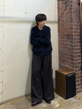 「アイテム（シューズ）」を使った、さあやさん（メンズ・163cm）の秋コーディネート