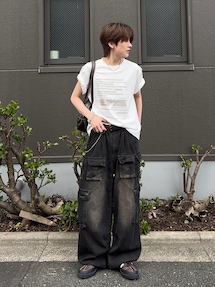 さあや|EPNKのTシャツ/カットソーを使った参考コーディネート