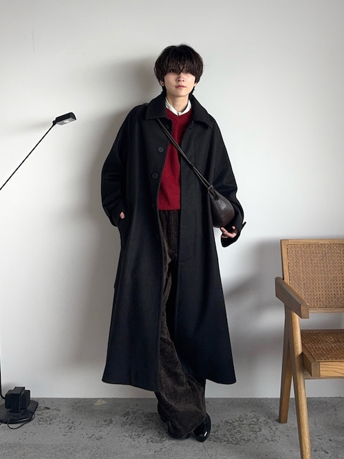 HARUTA ハルタ HEEL-UP W'S SPOCK SHOES スポックシューズ 476 BLACK