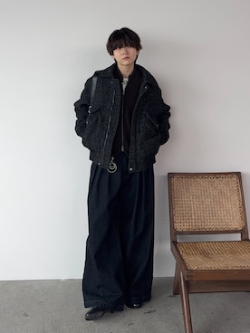 「HARUTA（ハルタ）のアイテム」を使った、さあやさん（メンズ・163cm）の冬コーディネート