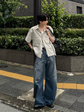 「アイテム（財布/小物）」を使った、さあやさん（メンズ・163cm）の夏コーディネート