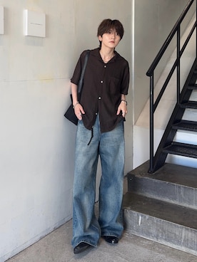 「HARUTA（ハルタ）のアイテム」を使った、さあやさん（メンズ・163cm）の夏コーディネート