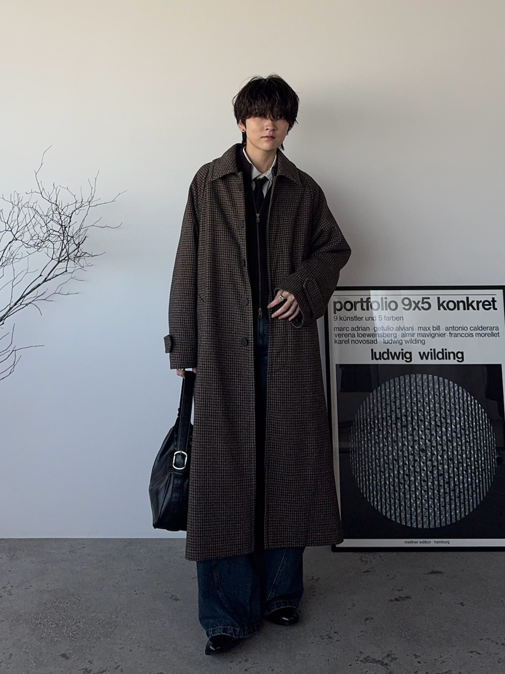 WOOLY HERRINGBONE BALMACAAN COATを使った人気ファッション
