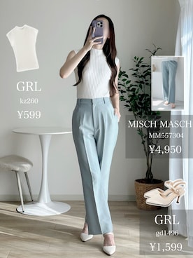 「アイテム（パンプス）」を使った、miiさん（レディース・165cm）の夏コーディネート