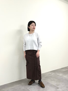 「DOLLUPOOPS（ドールアップウップス）のアイテム」を使った、marinaさん（レディース・150cm）の冬コーディネート