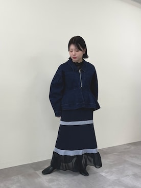 「アイテム（その他トップス）」を使った、marinaさん（レディース・150cm）の秋コーディネート