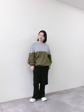 「DOLLUPOOPS（ドールアップウップス）のアイテム」を使った、marinaさん（レディース・150cm）の秋コーディネート
