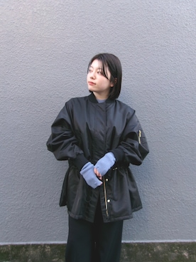 「DOLLUPOOPS（ドールアップウップス）のアイテム」を使った、marinaさん（レディース・150cm）の秋コーディネート