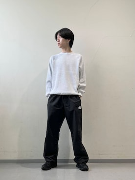 「アイテム（アナログ腕時計）」を使った、安藤颯汰さん（メンズ・178cm）の秋コーディネート