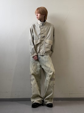 安藤颯汰さん（メンズ・178cm）の冬コーディネート