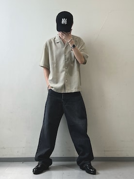 安藤颯汰さん（メンズ・178cm）の夏コーディネート