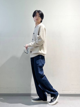 安藤颯汰さん(メンズ・178cm)の秋コーディネート