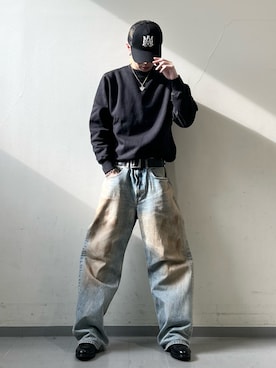 安藤颯汰さん（メンズ・178cm）の秋コーディネート