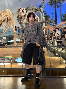 「アイテム（その他シューズ）」を使った、Yutoさん（メンズ・176cm・20代）の夏コーディネート