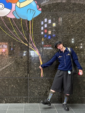 「アイテム（その他シューズ）」を使った、Yutoさん（メンズ・176cm・20代）の夏コーディネート