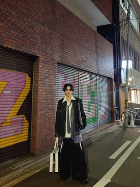 「アイテム（その他シューズ）」を使った、Yutoさん（メンズ・176cm）の秋コーディネート
