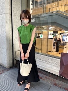 chanさん（レディース・159cm）の夏コーディネート